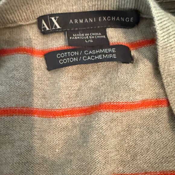 Armani Exchange Cardigan size LG - Picture 4 of 4
